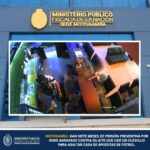 Dan siete meses de prisión preventiva por robo agravado contra sujeto que usó un cuchillo para asaltar casa de apuestas de fútbol
