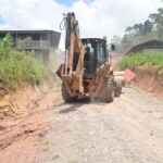 Construcción de camino vecinal en el Valle de Bombonajillo presenta 80% de avance