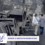 Cientos de desaparecidos por incendios en Chile; número de muertos llega a 131
