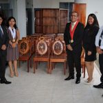 Ministerio público recibió nueva entrega de mobiliario de madera hecha por internos