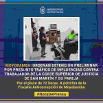 Ordenan detención por presunto tráfico de influencias contra trabajador de la Corte Superior