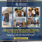 Fiscalía anticorrupción investiga presunto tráfico de influencias en el instituto vial