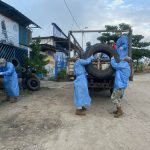Moyobamba participa en la campaña de recojo y eliminación de criaderos de zancudos del dengue