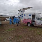 Profesionales de la salud logran traslado exitoso de paciente con COVID-19 al Hospital II-2 Tarapoto