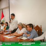 Alcalde provincial lidera reunión para la implementación de la unidad ejecutora de salud en la provincia