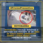 Fiscalía investiga a imputado que provisto de un arma de fuego habría arrebatado dinero y otros bienes a una ex reina de belleza