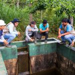 Supervisan la ejecución del Plan de Mantenimiento y Recuperación del Sistema de Agua en localidades rurales