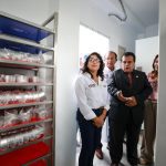 Ministra Leslie Urteaga supervisa avances de implementación de cocinas para nuevo servicio de alimentación escolar