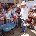 GORESAM construirá techo cobertor y renovará losa deportiva en la I.E. Miguel Chuquisengo de Tarapoto