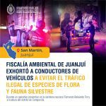 Fiscalía ambienta exhortó a conductores evitar el tráfico de especies de flora y fauna