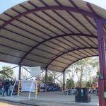 Goresam inaugura techado y losa deportiva en colegio de El Dorado