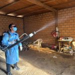 Goresam protege a más de 1400 pobladores de Huallaga mediante jornada de fumigación