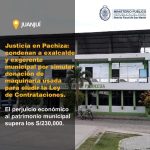 Condenan a ex alcalde y ex gerente municipal de Pachiza por adquirir maquinarias usadas