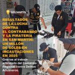 Lucha contra el contrabando y la piratería alcanzó el millon de soles en incautaciones en 2025