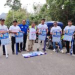 Mototaxis se agrupan y respaldan al candidato al senado Oswaldo Jiménez