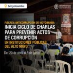Fiscalía anticorrupción inicia charlas para prevenir actos de corrupción