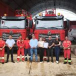 Goresam potencia respuesta de bomberos en Tarapoto con entrega de modernas cisternas