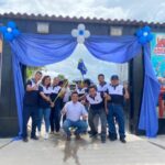 Construyen vereda perimétrica que beneficia a más de 1,500 estudiantes en Soritor