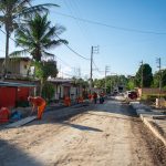 Jr. Miraflores alcanza el 45 % de avance y continua la renovación vial en Moyobamba