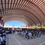 Nuevas losas deportivas mejoran espacios para estudiantes de la I.E. Túpac Amaru de Tarapoto